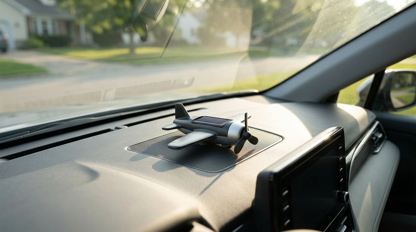 Solar Airplane Air Freshener for Toyota: Dash Diffuser